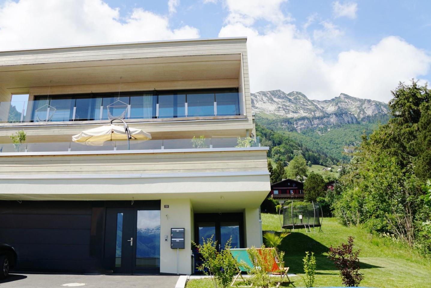 Ferienwohnung Bijou am Bach Amden Exterior foto