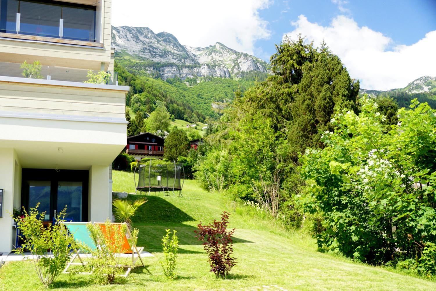 Ferienwohnung Bijou am Bach Amden Exterior foto