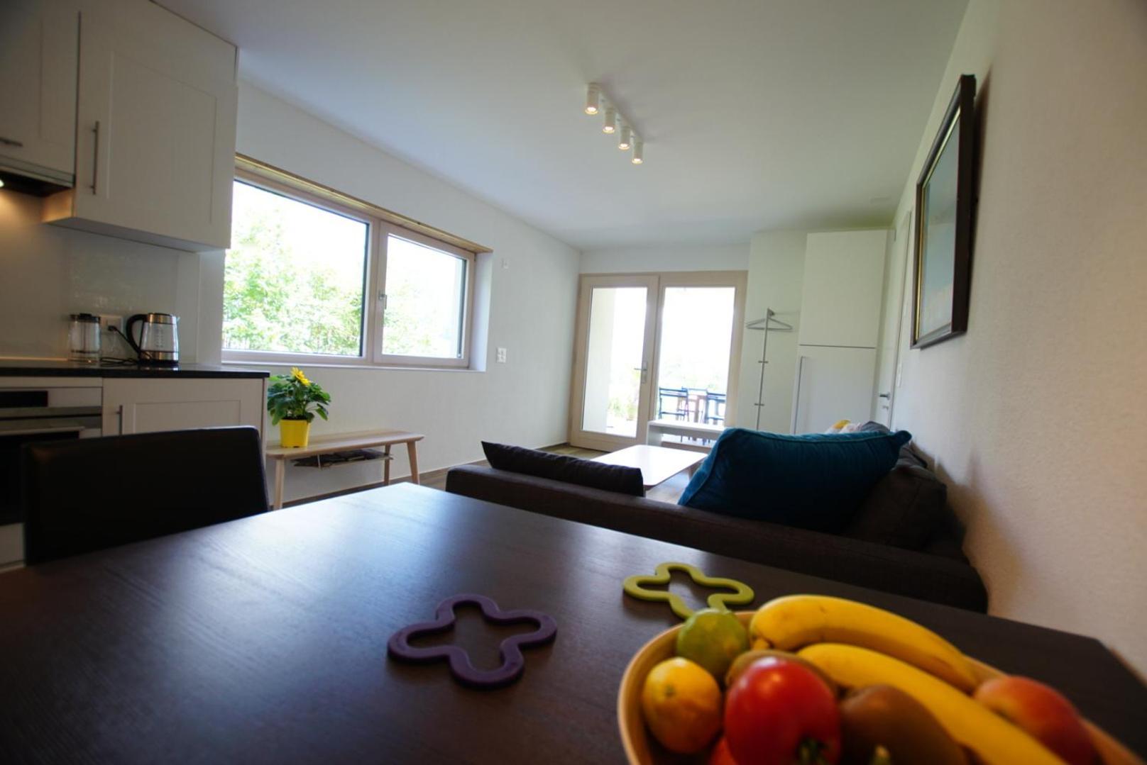 Ferienwohnung Bijou am Bach Amden Exterior foto
