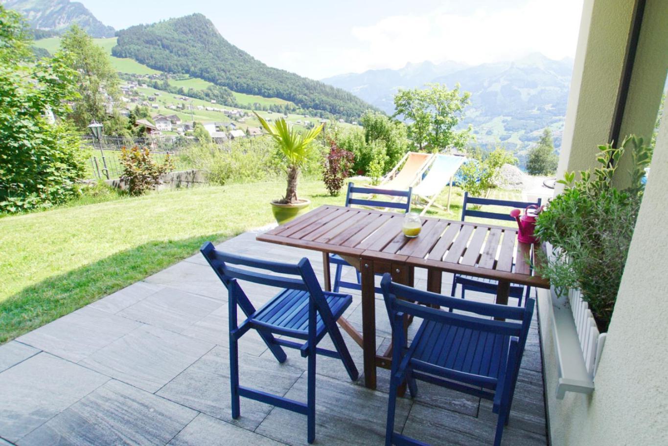 Ferienwohnung Bijou am Bach Amden Exterior foto