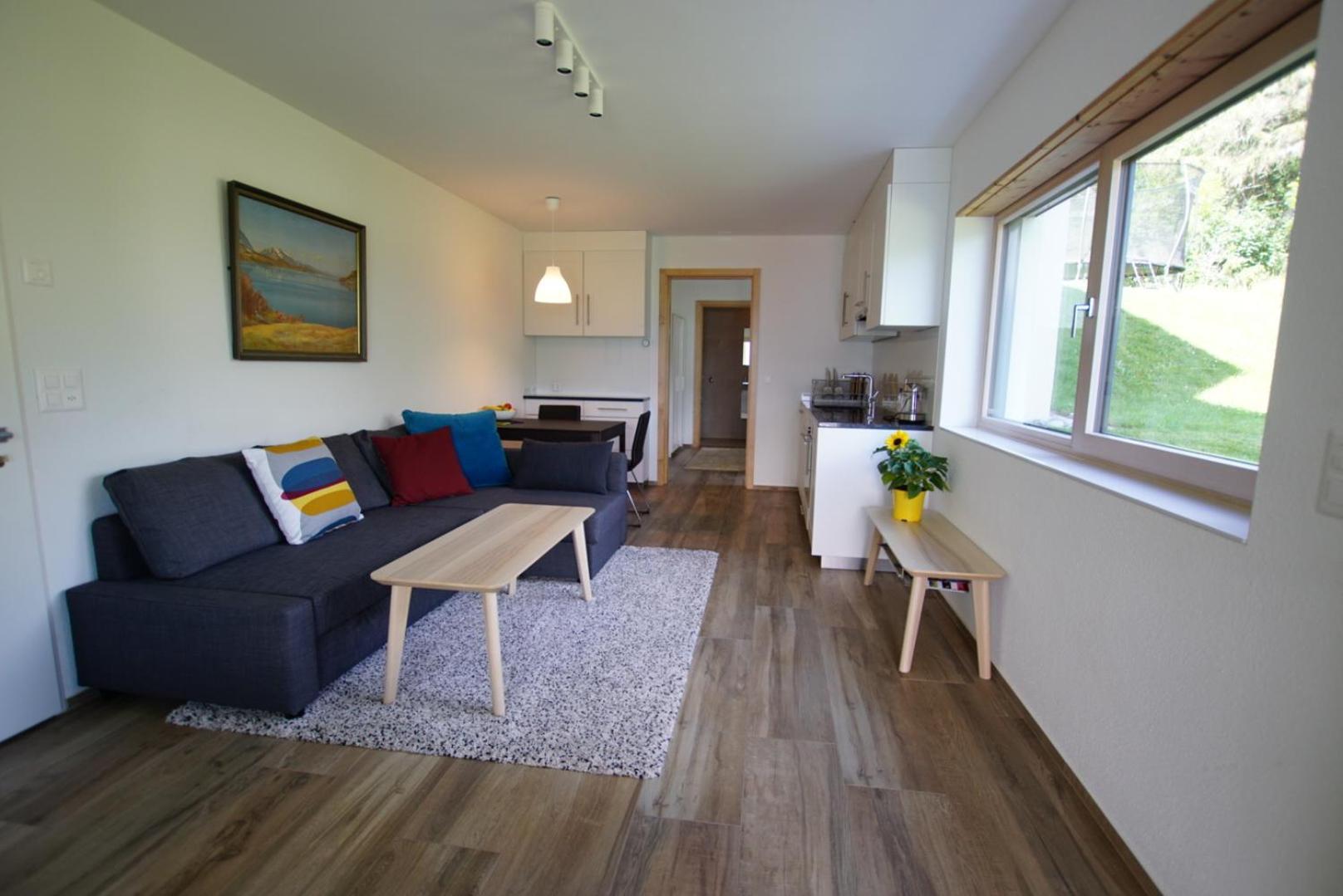 Ferienwohnung Bijou am Bach Amden Exterior foto